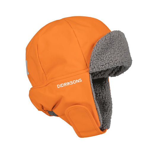 Didriksons Biggles Hat (Orange Jam)