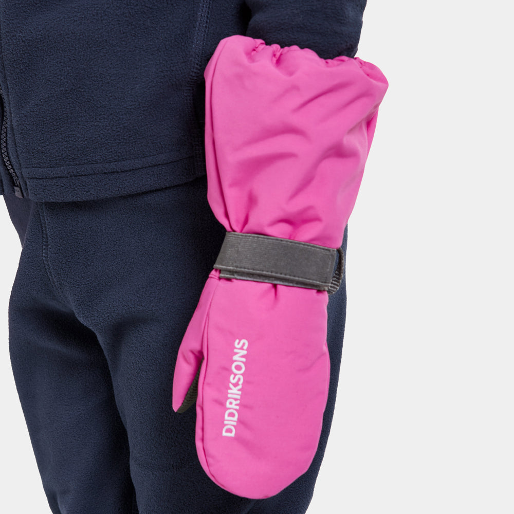 Didriksons Biggles Kids Mittens (Pink)