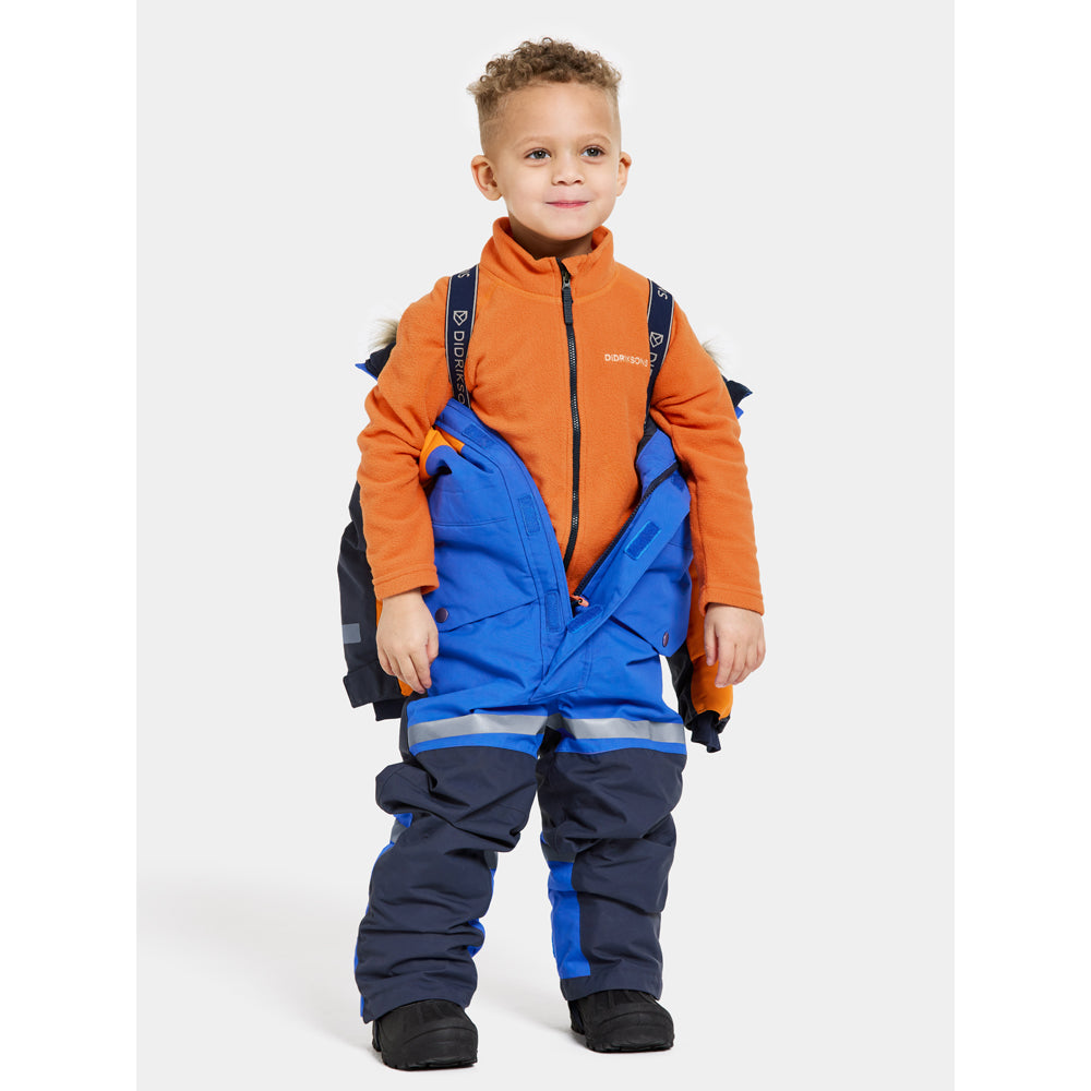 Didriksons Bjarven Kids Ski Coverall (Caribbean Blue)