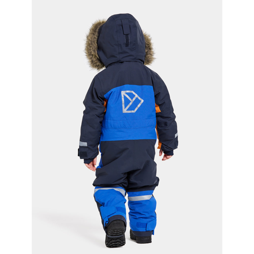 Didriksons Bjarven Kids Ski Coverall (Caribbean Blue)