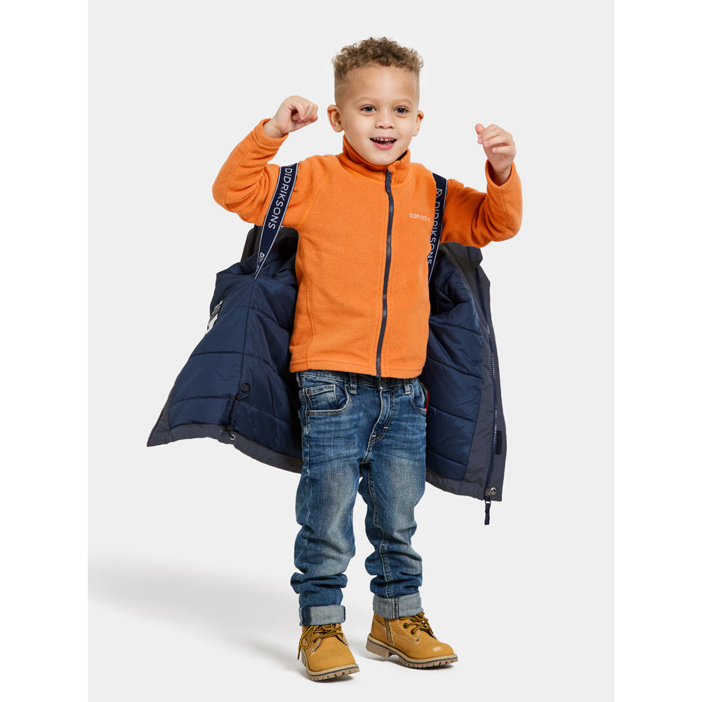 Didriksons Bjärven Kids Parka (Navy)