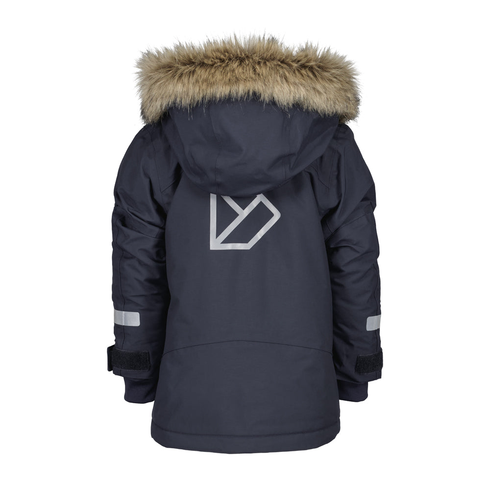 Didriksons Bjärven Kids Parka (Navy)