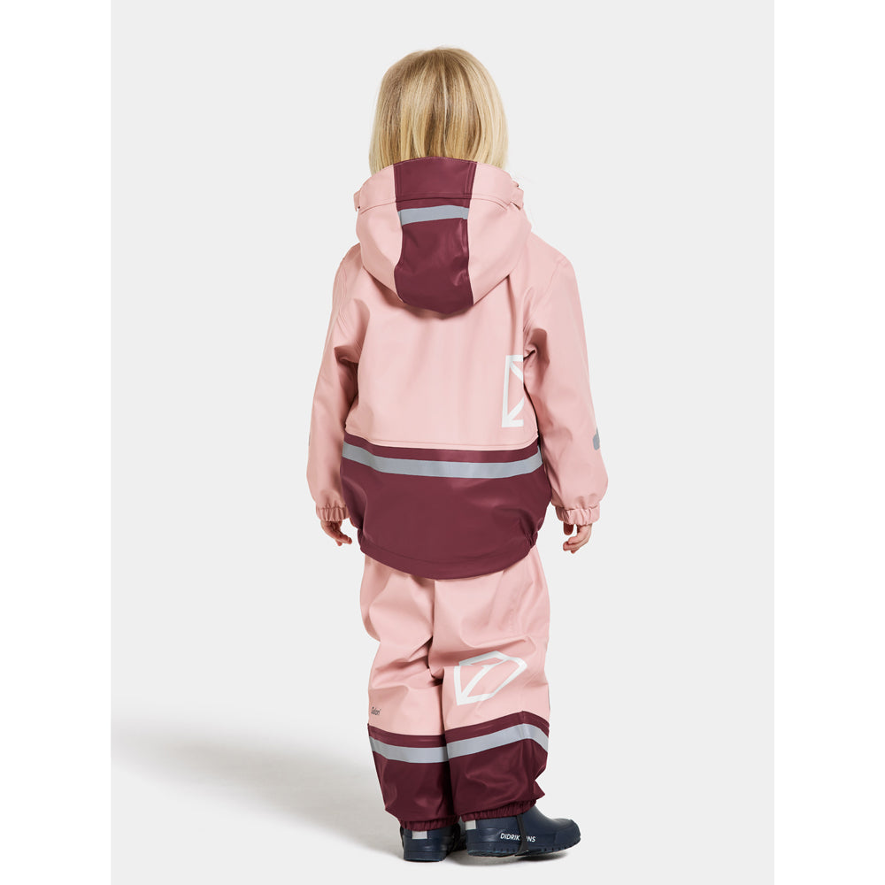 Didriksons Boardman Kids Waterproof Insulated Set (Dusty Pink)