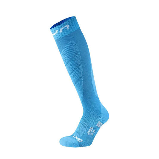 UYN kids technical ski socks blue