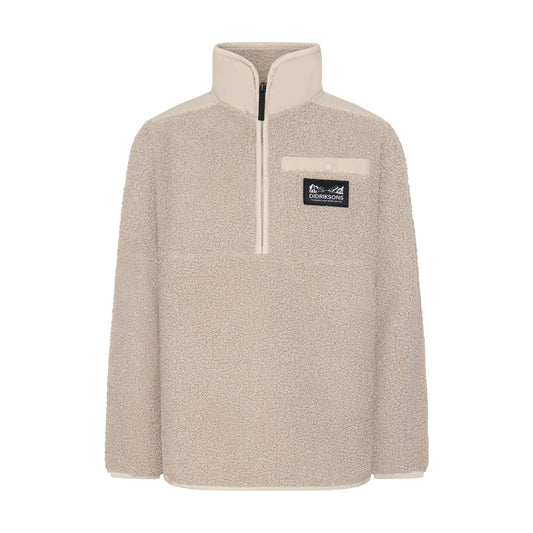 Didriksons Youth Exa Half Zip Fleece (Beach Beige)