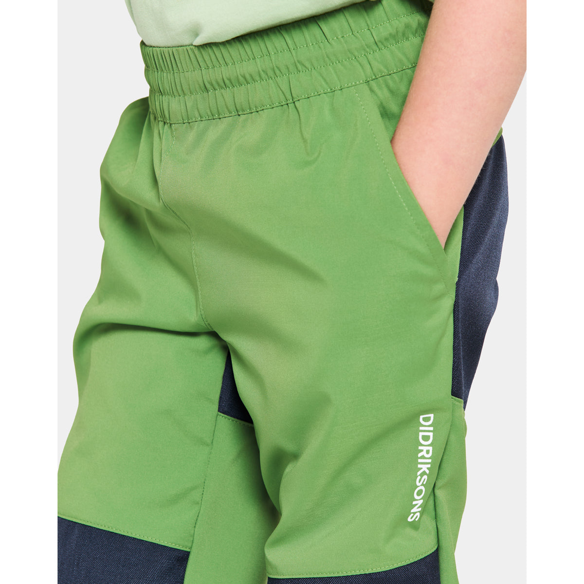 Didriksons Flox Kids Softshell Trousers (Green)