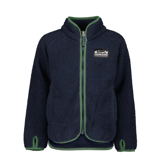 Didriksons Kids Gibbs Fleece Jacket (Navy)