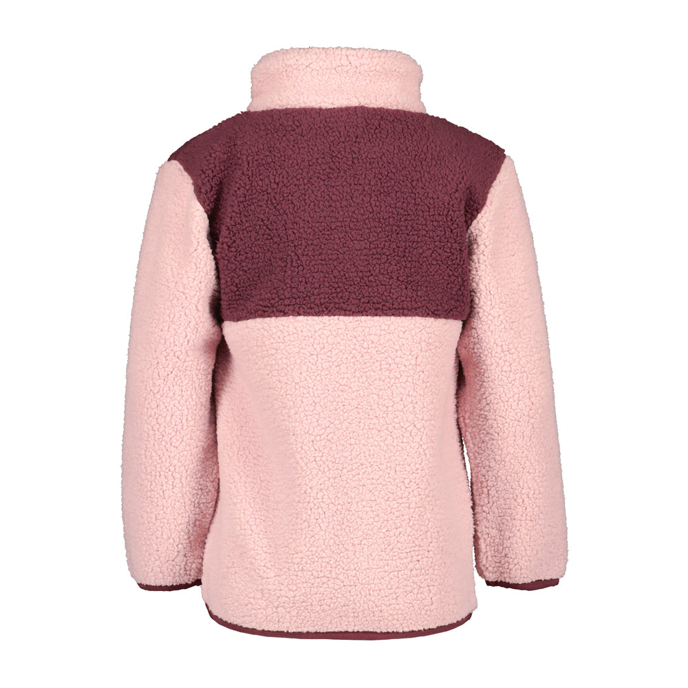 Didriksons Kids Gosig Half Zip Fleece (Dust Pink)