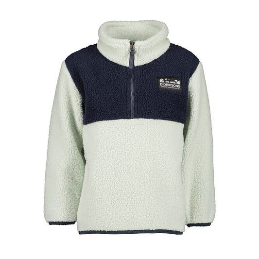 Didriksons Kids Gosig Half Zip Fleece (Pale Mint)