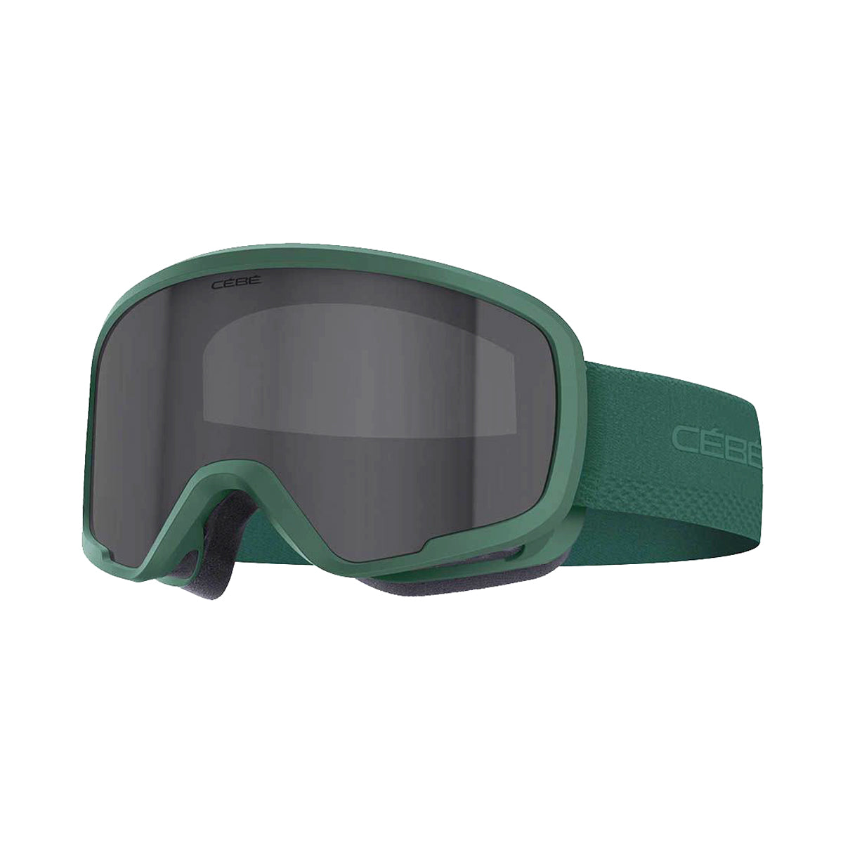 Cebe Hoopoe Kids Ski Goggles 4 - 8 yrs (Forest Green)