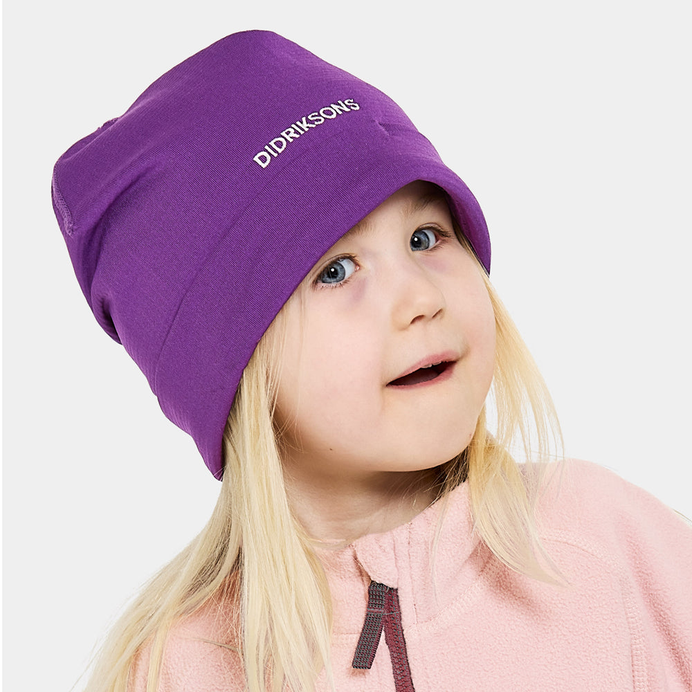 Didriksons Jadis Kids Beanie (Royal purple)