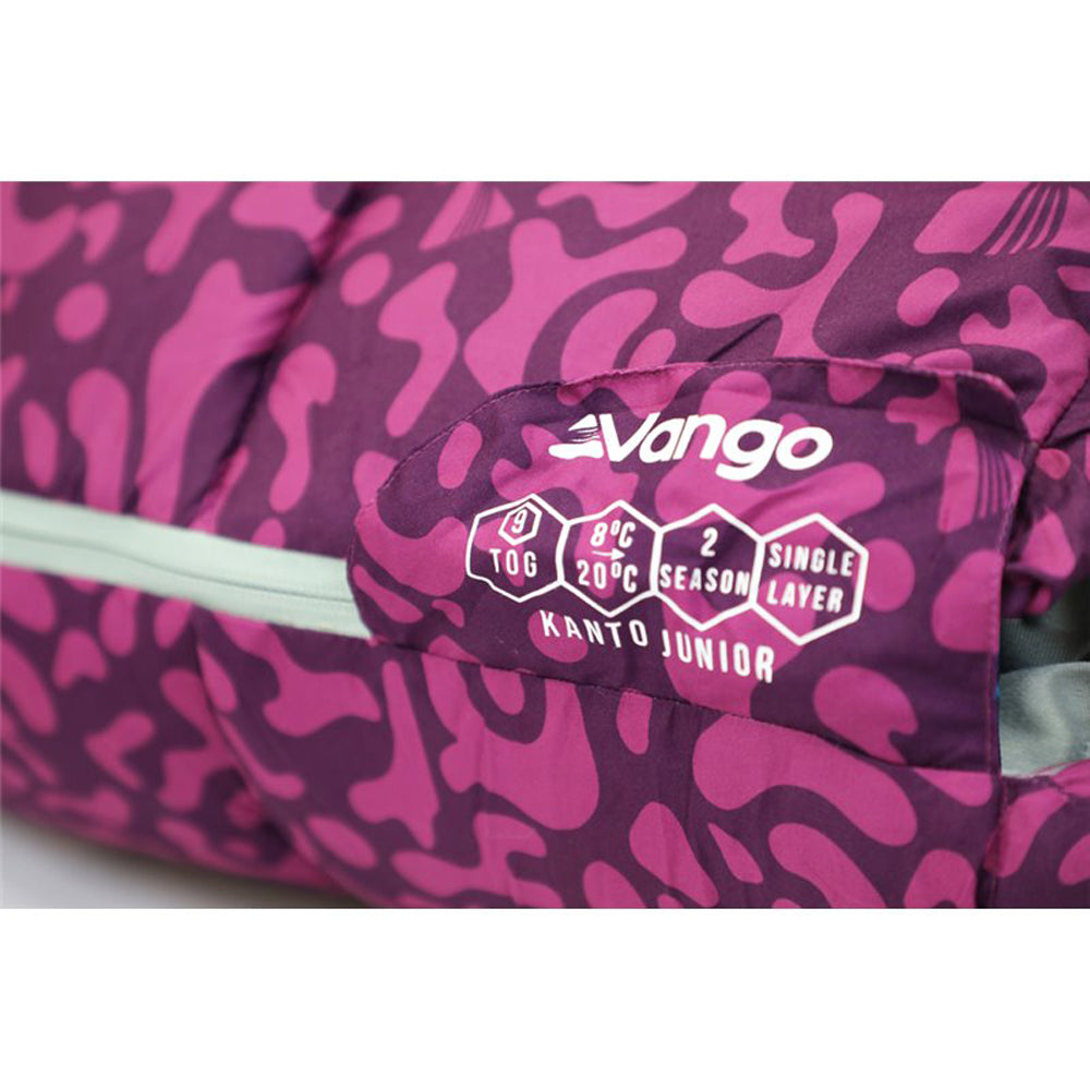 Vango Kanto Junior Kids Sleeping Bag (Byzantium)