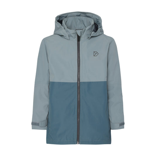 Didriksons Youth Piko Waterproof Jacket (Factory Blue)