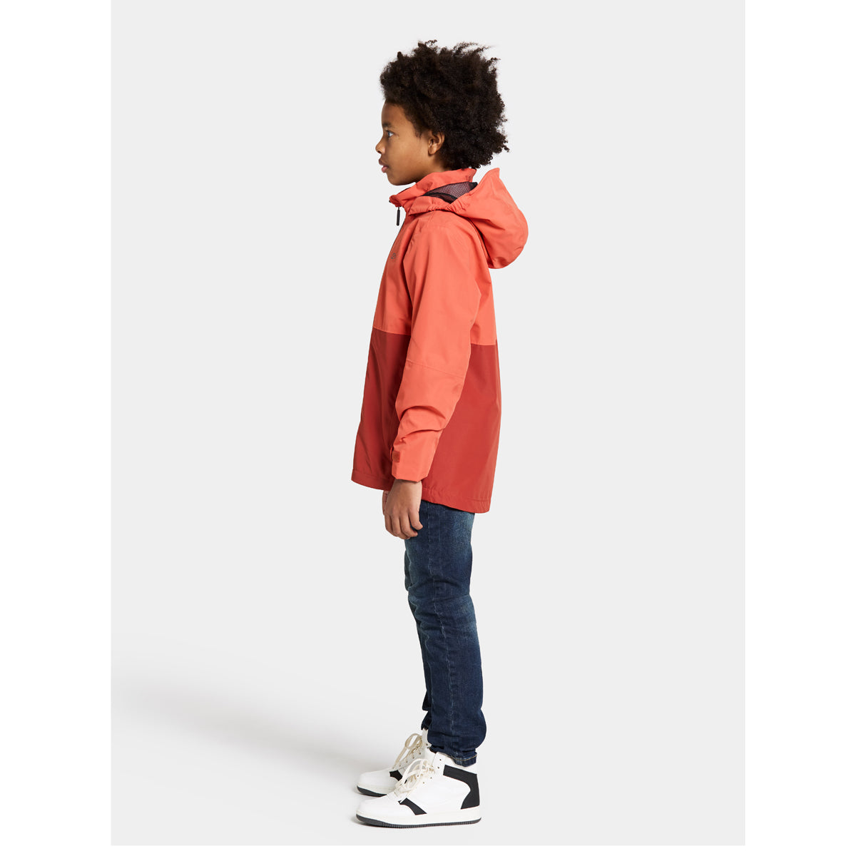 Didriksons Youth Piko Waterproof Jacket (Mars Red)