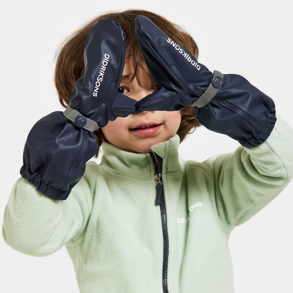 Didriksons Kids Pileglove Mittens (Navy)