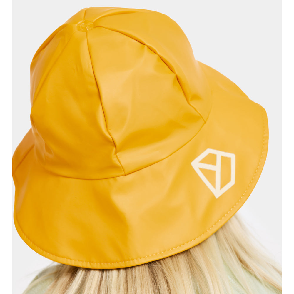 Didriksons Kids Southwest PU Rain Hat (Yellow)