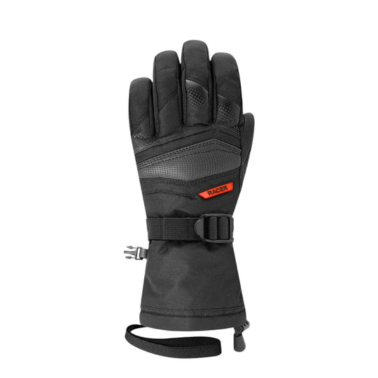 Racer Venom Kids Ski Gloves (Black)