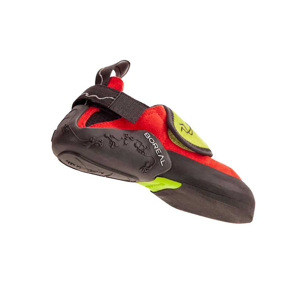 Boreal Ninja Junior Kids Climbing Shoes (Red)-Little Adventure Shop