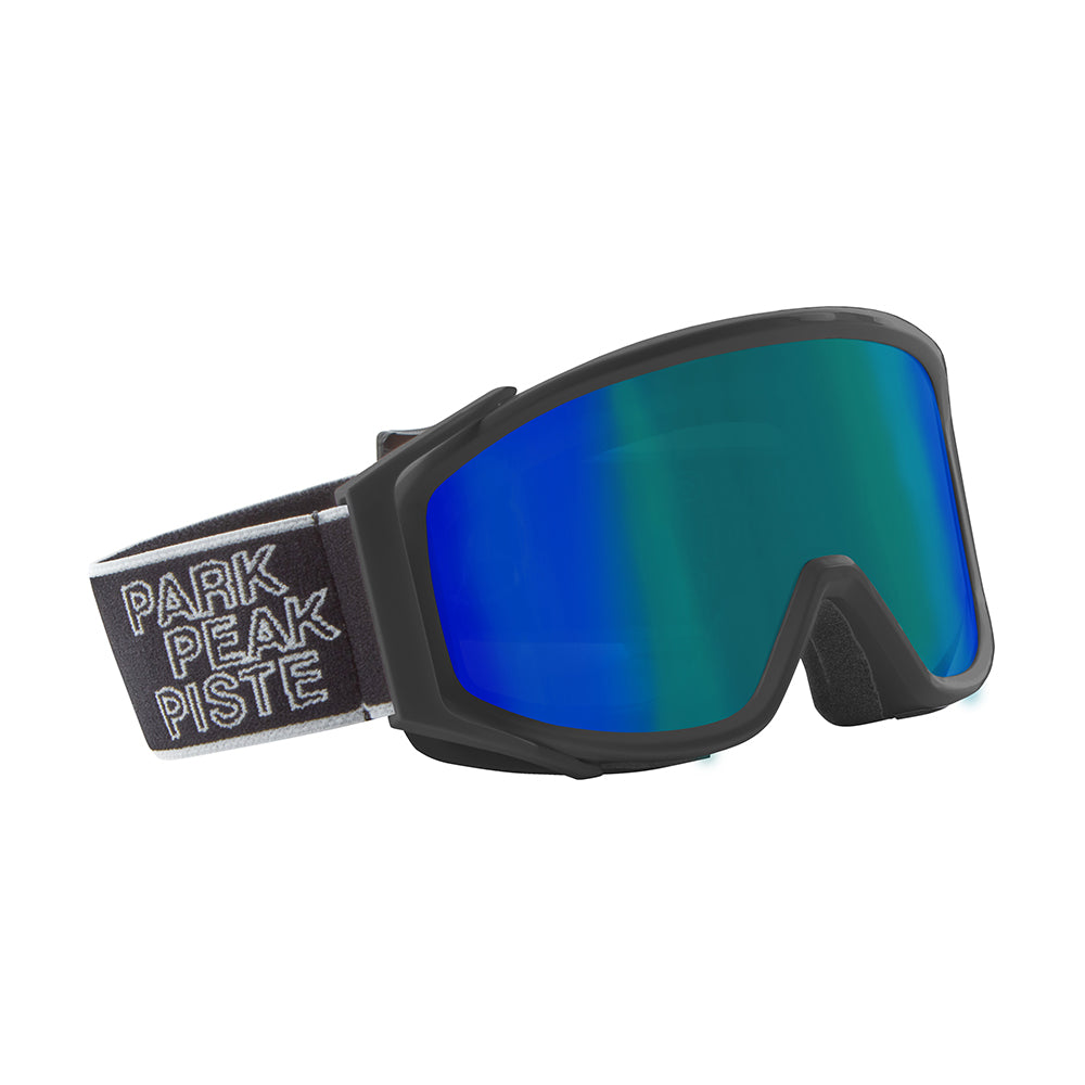 Youth Spirit Goggles, 11+ yrs (Black / Blue)